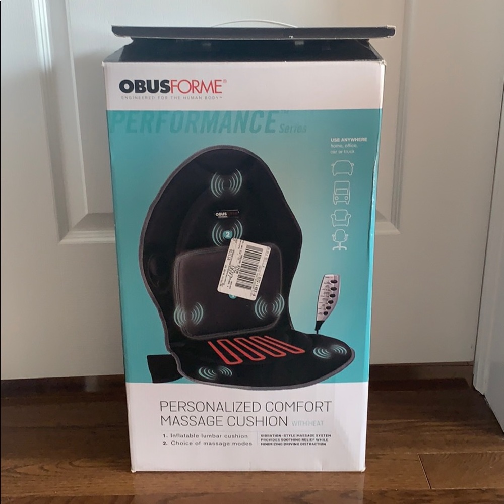 ObusForme Personalized Comfort Massage Cushion